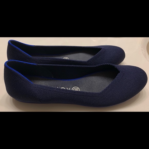 Rothy’s size 9 Navy flats - Picture 1 of 5